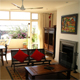living and dining area opening onto terrace
